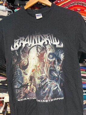 Brain Drill Quantum Catastrophe bad T-Shirt black